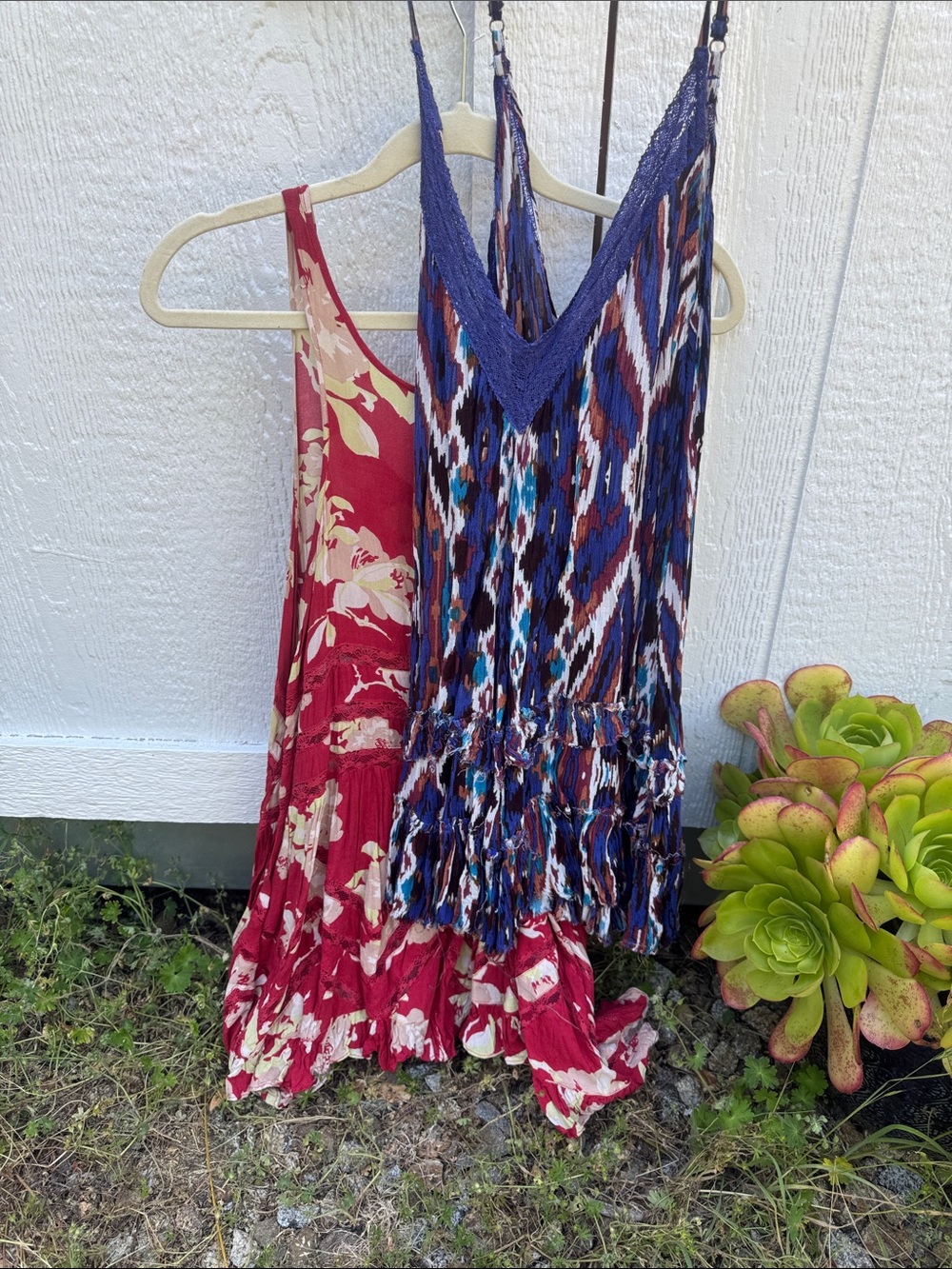 TWO Free People Sundresses